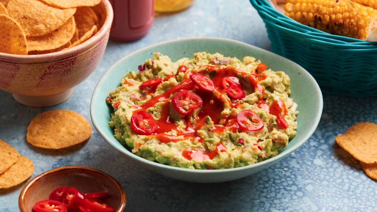 Chunky Chilli Guacamole Hero